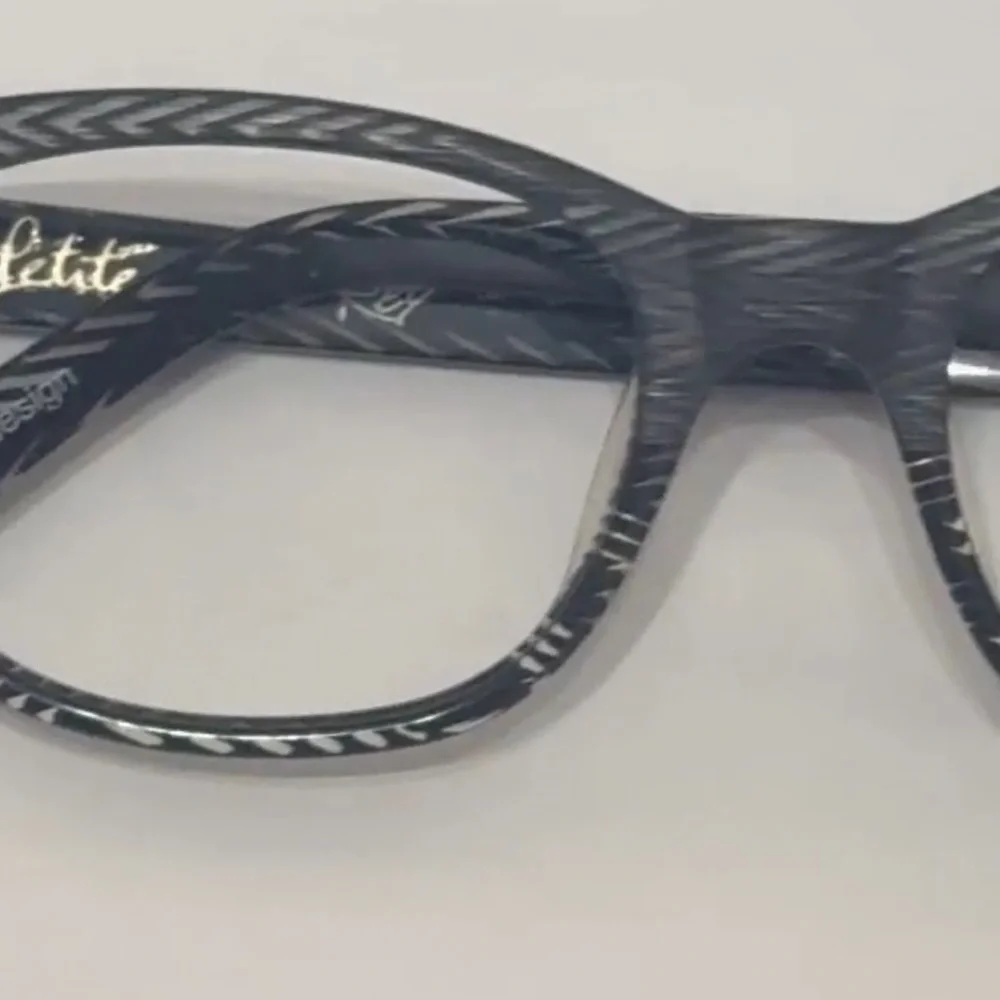 Authentic J.F. Rey designer black prescription eyeglasses frames